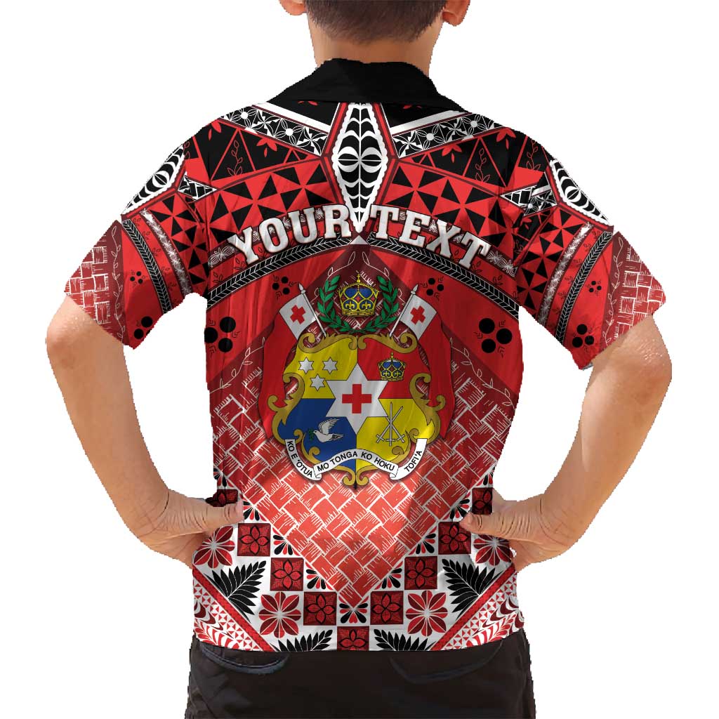 Personalised Tonga Constitution Day Family Matching Summer Maxi Dress and Hawaiian Shirt 150 Years Jubilee - Polynesian Pride