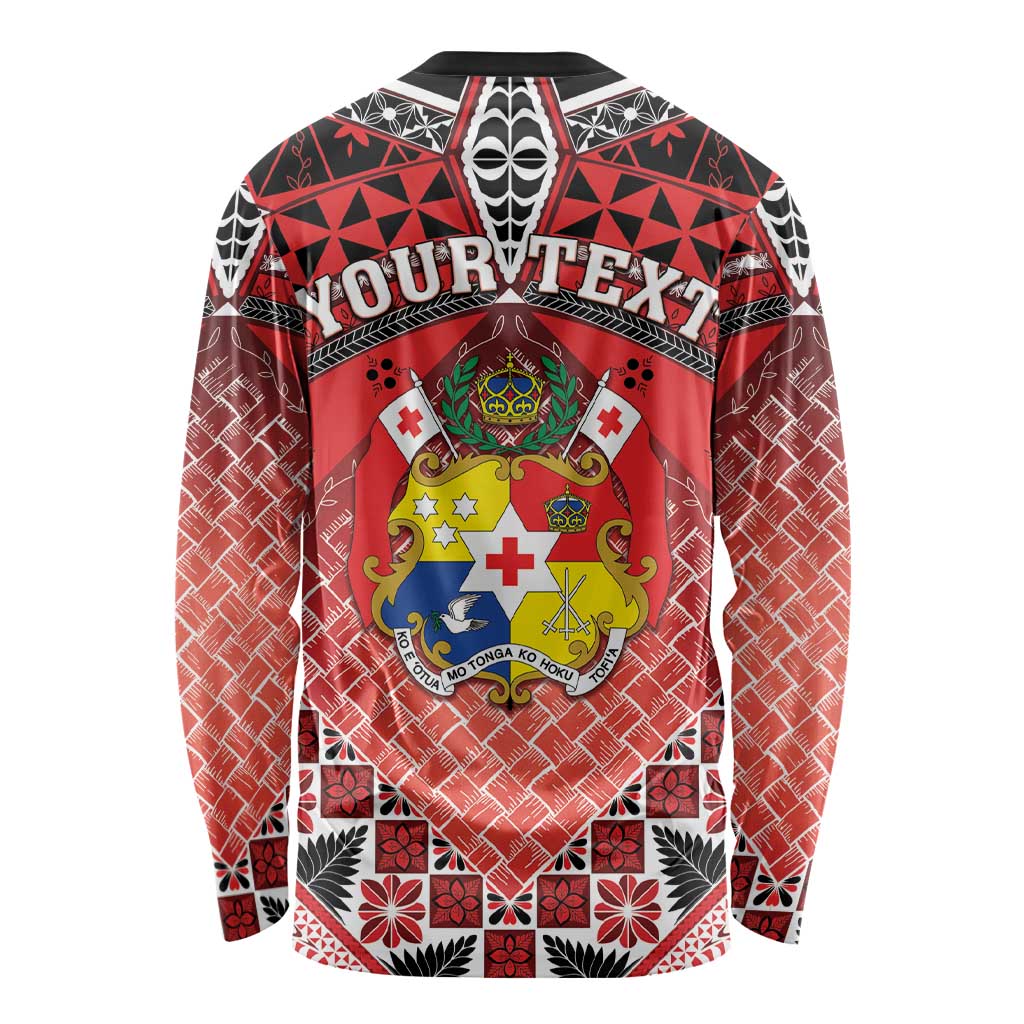 Personalised Tonga Constitution Day Long Sleeve Shirt 150 Years Jubilee - Polynesian Pride