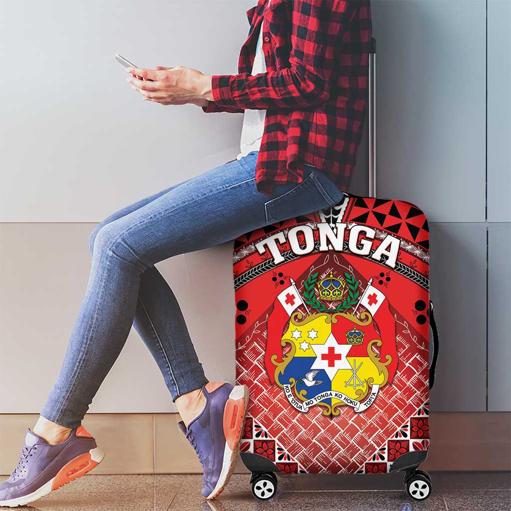 Tonga Constitution Day Luggage Cover 150 Years Jubilee - Polynesian Pride