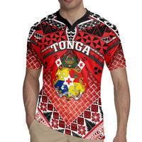 Personalised Tonga Constitution Day Rugby Jersey 150 Years Jubilee - Polynesian Pride