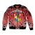 Personalised Tonga Constitution Day Sleeve Zip Bomber Jacket 150 Years Jubilee - Polynesian Pride