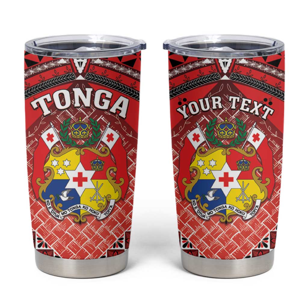 Personalised Tonga Constitution Day Tumbler Cup 150 Years Jubilee - Polynesian Pride