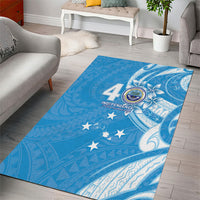 FSM Micronesia Area Rug 40th Independence Anniversary LT05 - Polynesian Pride