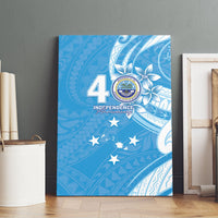 FSM Micronesia Canvas Wall Art 40th Independence Anniversary LT05 - Polynesian Pride