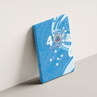 FSM Micronesia Canvas Wall Art 40th Independence Anniversary LT05 - Polynesian Pride