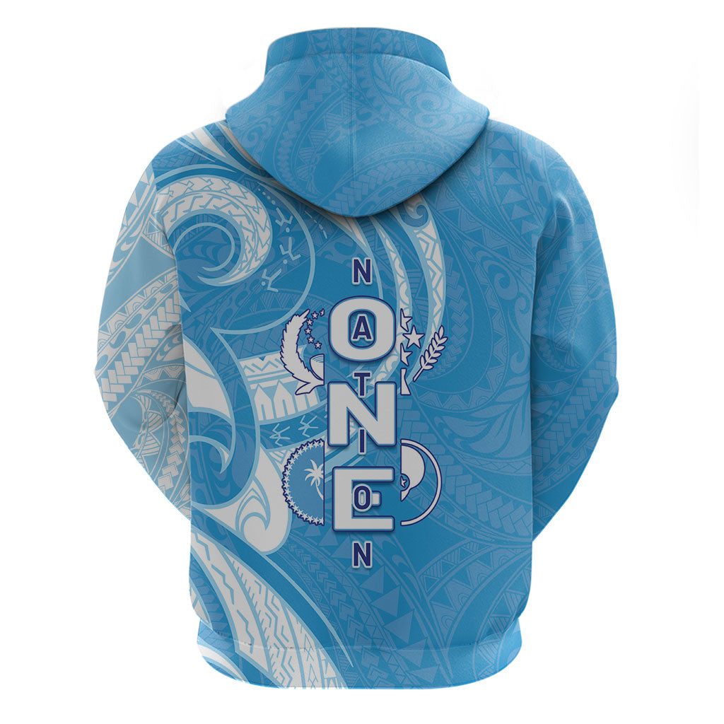 FSM Micronesia Hoodie 40th Independence Anniversary LT05 - Polynesian Pride
