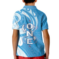 FSM Micronesia Kid Polo Shirt 40th Independence Anniversary LT05 - Polynesian Pride