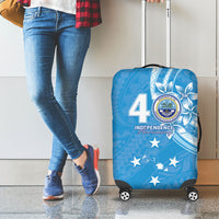 FSM Micronesia Luggage Cover 40th Independence Anniversary LT05 - Polynesian Pride