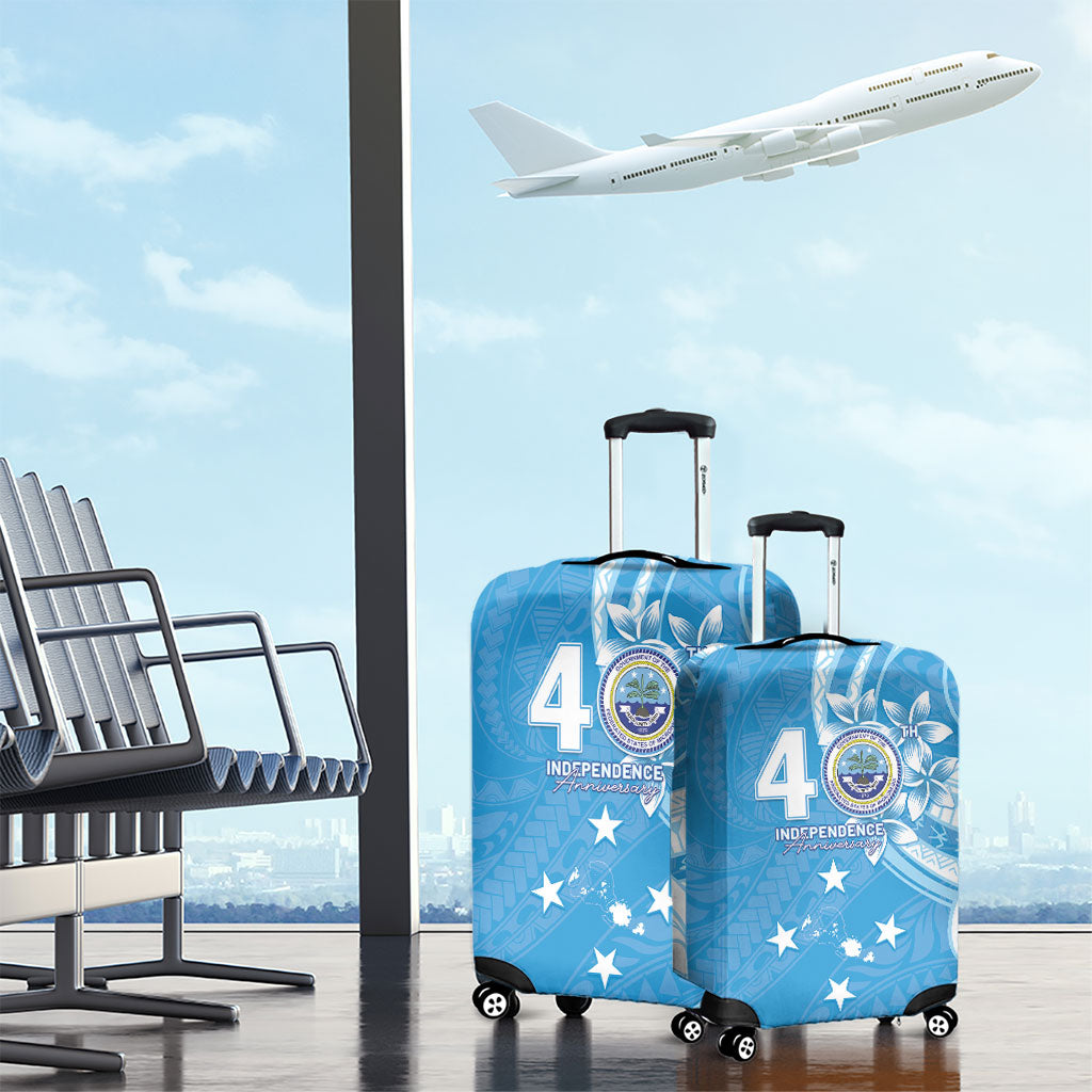 FSM Micronesia Luggage Cover 40th Independence Anniversary LT05 - Polynesian Pride