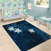 Tahiti Matarii Area Rug Tahitian Spring Blue Galaxy LT05 - Polynesian Pride