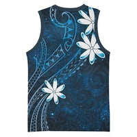 Tahiti Matarii Basketball Jersey Tahitian Spring Blue Galaxy LT05 - Polynesian Pride