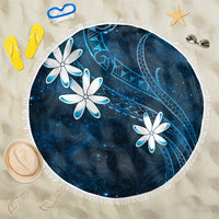 Tahiti Matarii Beach Blanket Tahitian Spring Blue Galaxy LT05 One Size 150cm Blue - Polynesian Pride