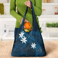 Tahiti Matarii Grocery Bag Tahitian Spring Blue Galaxy LT05 - Polynesian Pride