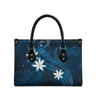 Tahiti Matarii Leather Bag Tahitian Spring Blue Galaxy LT05 - Polynesian Pride