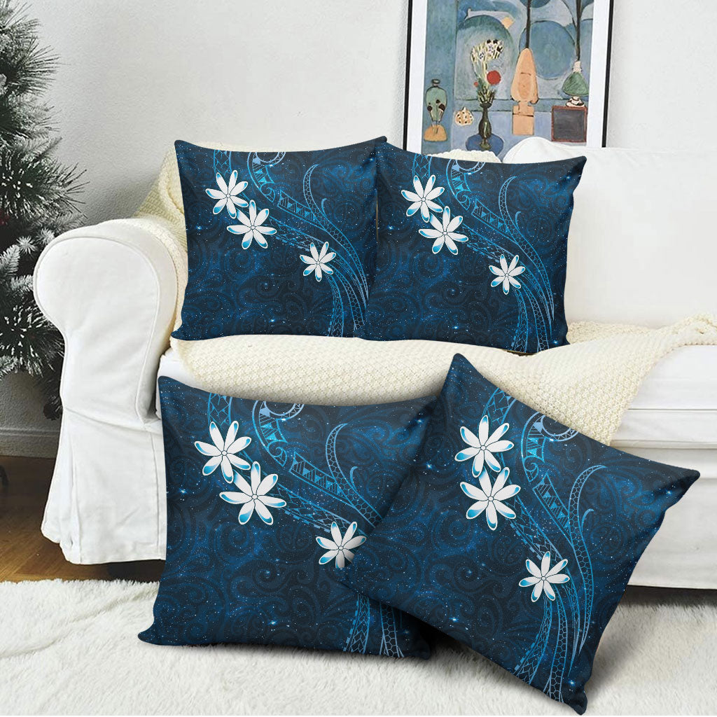 Tahiti Matarii Pillow Cover Tahitian Spring Blue Galaxy LT05 - Polynesian Pride