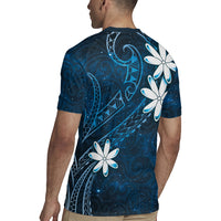 Tahiti Matarii Rugby Jersey Tahitian Spring Blue Galaxy LT05 - Polynesian Pride