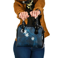 Tahiti Matarii Shoulder Handbag Tahitian Spring Blue Galaxy LT05 One Size Blue - Polynesian Pride