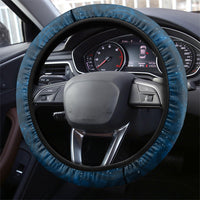 Tahiti Matarii Steering Wheel Cover Tahitian Spring Blue Galaxy LT05 - Polynesian Pride
