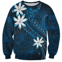Tahiti Matarii Sweatshirt Tahitian Spring Blue Galaxy LT05 Unisex Blue - Polynesian Pride