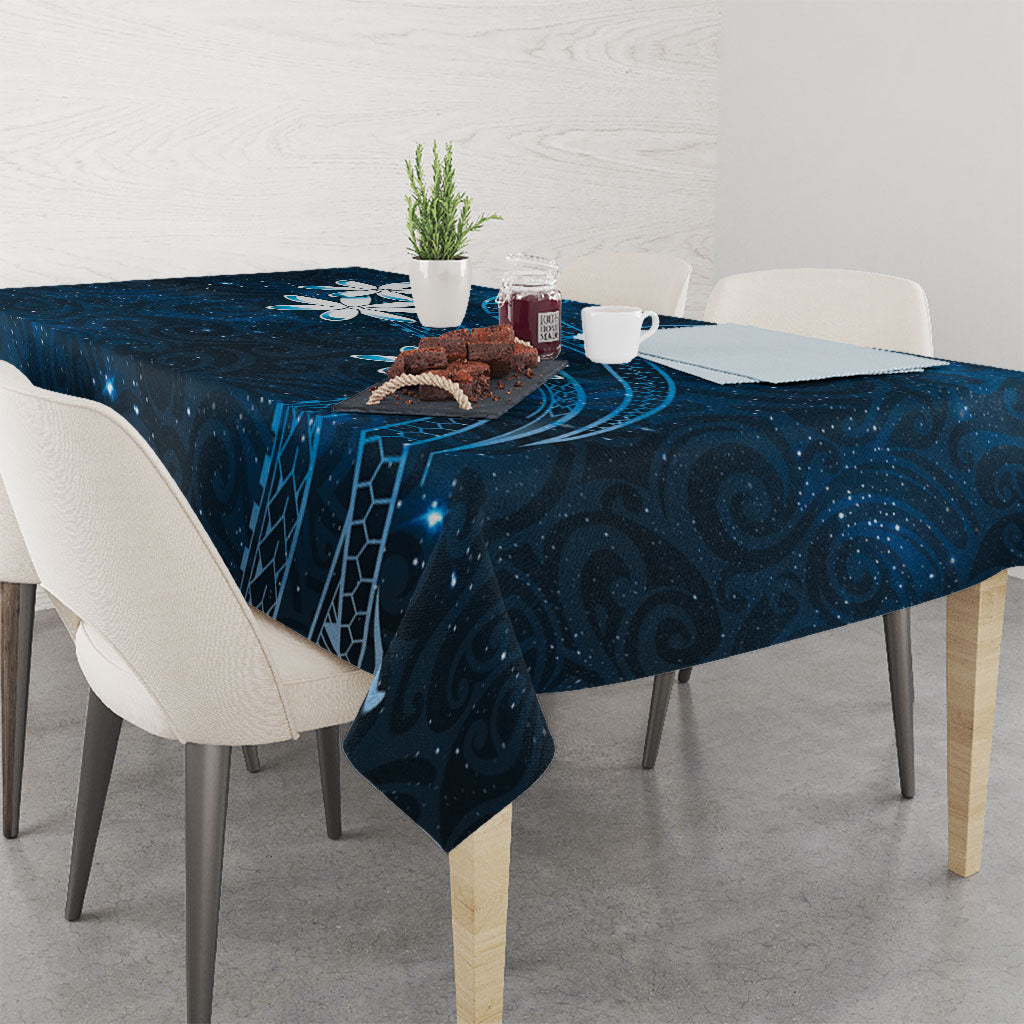 Tahiti Matarii Tablecloth Tahitian Spring Blue Galaxy LT05 - Polynesian Pride