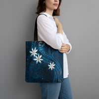 Tahiti Matarii Tote Bag Tahitian Spring Blue Galaxy LT05 - Polynesian Pride