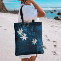 Tahiti Matarii Tote Bag Tahitian Spring Blue Galaxy LT05 - Polynesian Pride