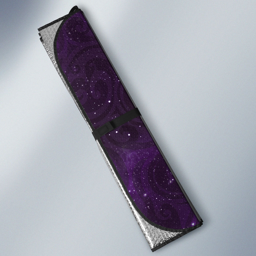 Tahiti Matarii Auto Sun Shade Tahitian Spring Purple Galaxy LT05 - Polynesian Pride