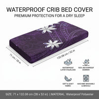 Tahiti Matarii Baby Bed Cover Tahitian Spring Purple Galaxy LT05 - Polynesian Pride