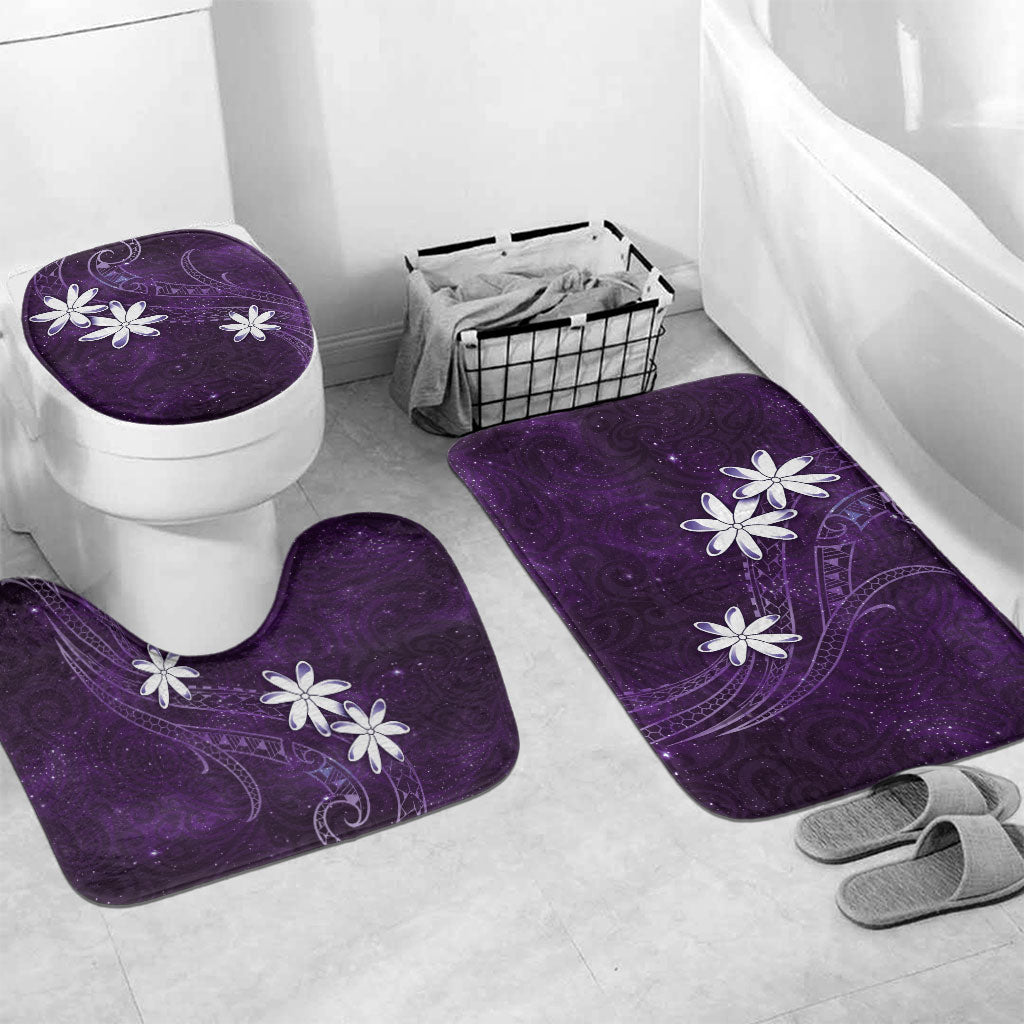 Tahiti Matarii Bathroom Set Tahitian Spring Purple Galaxy LT05 Mat Set Only (3 pcs) One Size Purple - Polynesian Pride
