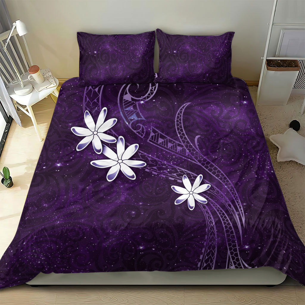 Tahiti Matarii Bedding Set Tahitian Spring Purple Galaxy LT05 - Polynesian Pride