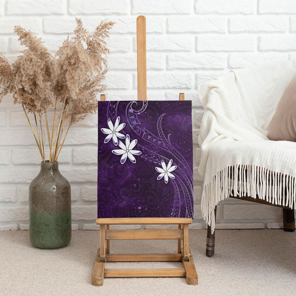 Tahiti Matarii Canvas Wall Art Tahitian Spring Purple Galaxy LT05 - Polynesian Pride