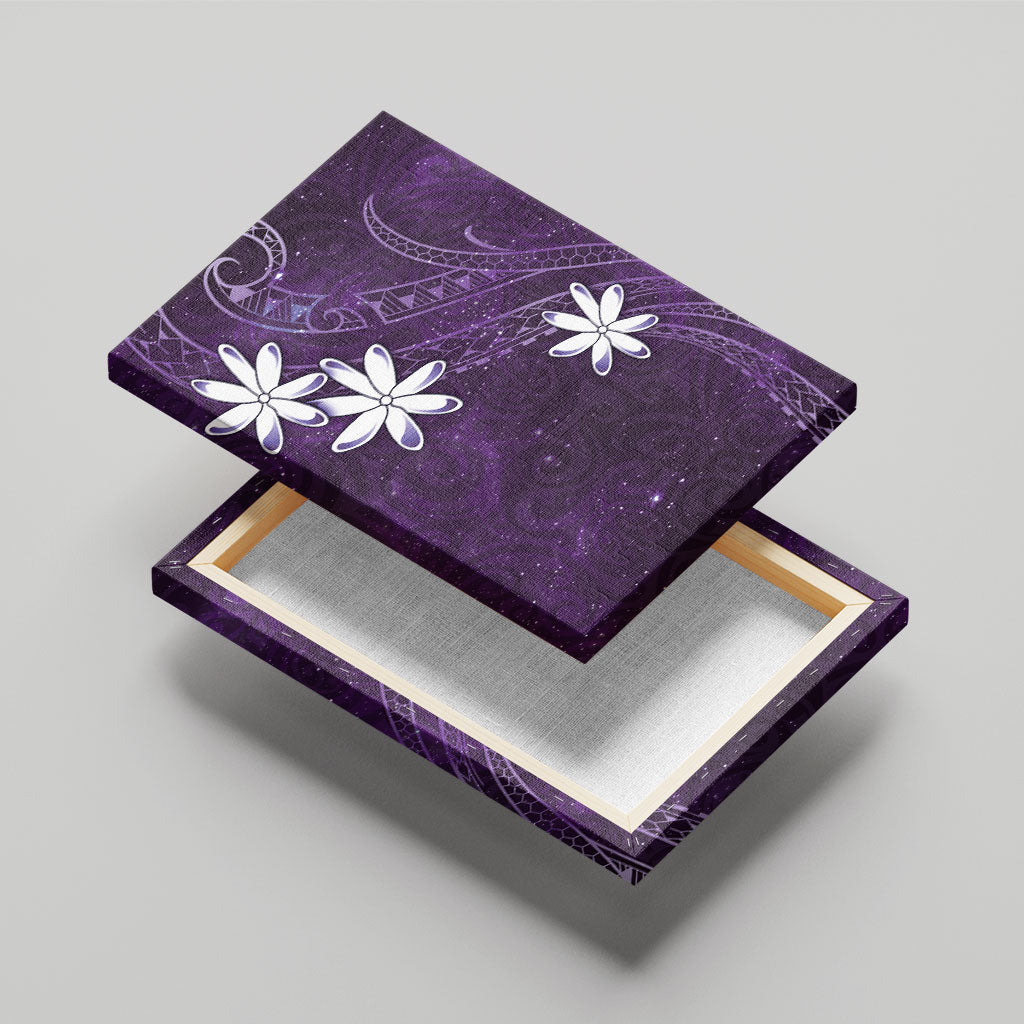 Tahiti Matarii Canvas Wall Art Tahitian Spring Purple Galaxy LT05 - Polynesian Pride