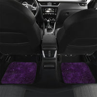 Tahiti Matarii Car Mats Tahitian Spring Purple Galaxy LT05 Set 2pcs - Back Purple - Polynesian Pride