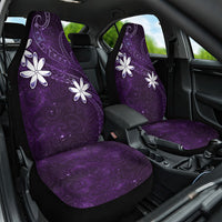 Tahiti Matarii Car Seat Cover Tahitian Spring Purple Galaxy LT05 One Size Purple - Polynesian Pride