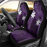 Tahiti Matarii Car Seat Cover Tahitian Spring Purple Galaxy LT05 - Polynesian Pride