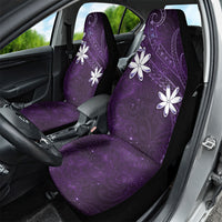 Tahiti Matarii Car Seat Cover Tahitian Spring Purple Galaxy LT05 - Polynesian Pride