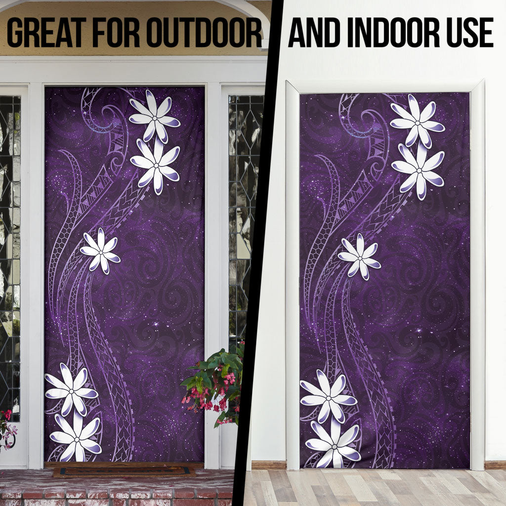 Tahiti Matarii Door Cover Tahitian Spring Purple Galaxy LT05 - Polynesian Pride