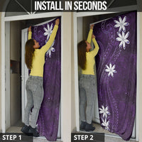 Tahiti Matarii Door Cover Tahitian Spring Purple Galaxy LT05 - Polynesian Pride