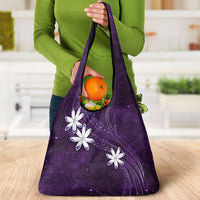 Tahiti Matarii Grocery Bag Tahitian Spring Purple Galaxy LT05 - Polynesian Pride