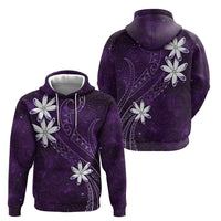 Tahiti Matarii Hoodie Tahitian Spring Purple Galaxy LT05 - Polynesian Pride