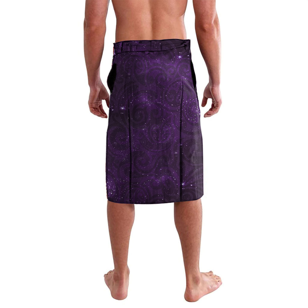 Tahiti Matarii Lavalava Tahitian Spring Purple Galaxy LT05 - Polynesian Pride