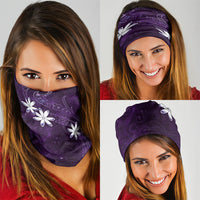 Tahiti Matarii Neck Gaiter Tahitian Spring Purple Galaxy LT05 - Polynesian Pride