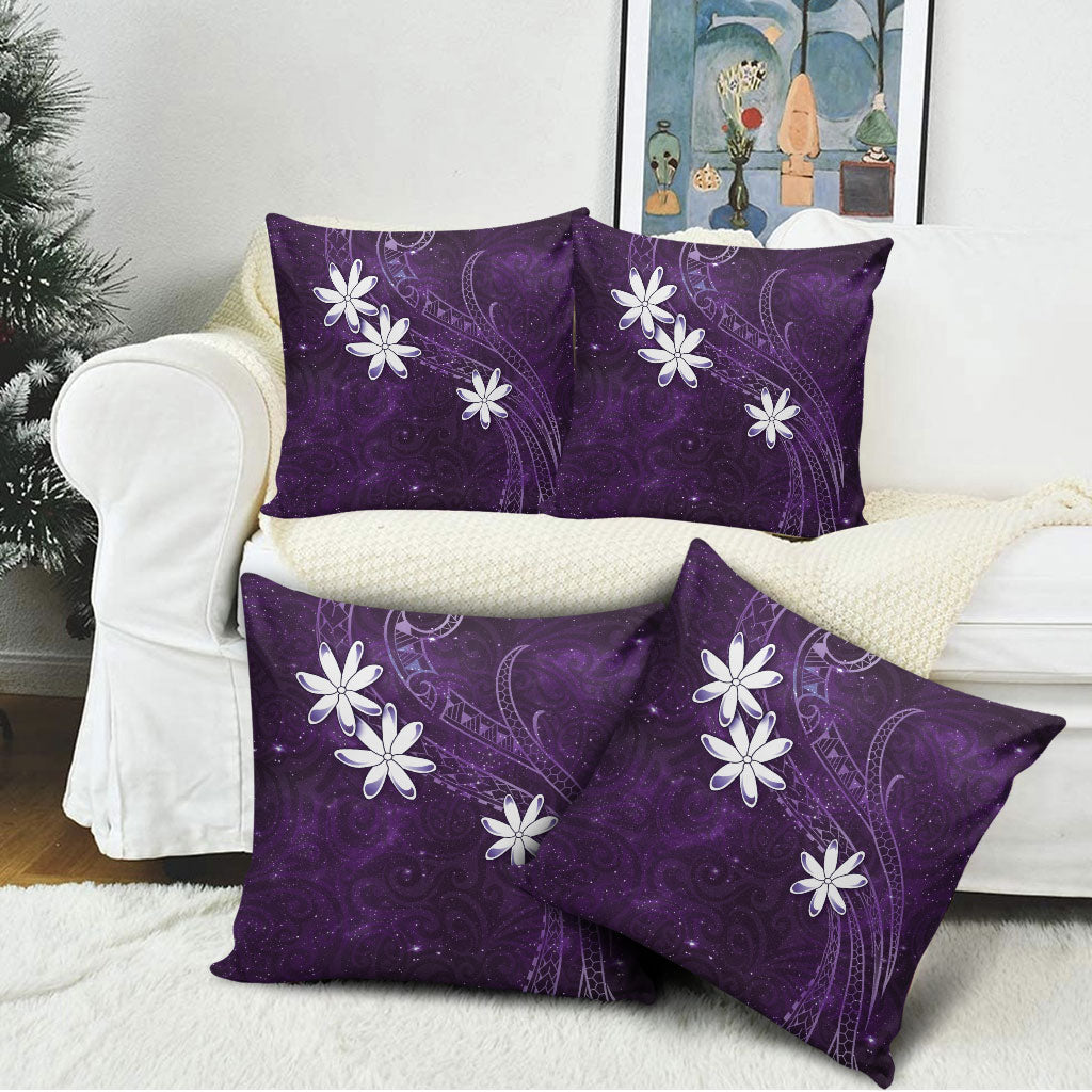 Tahiti Matarii Pillow Cover Tahitian Spring Purple Galaxy LT05 - Polynesian Pride