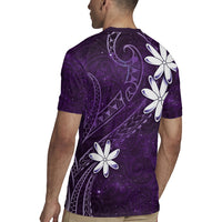 Tahiti Matarii Rugby Jersey Tahitian Spring Purple Galaxy LT05 - Polynesian Pride