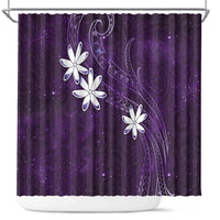Tahiti Matarii Shower Curtain Tahitian Spring Purple Galaxy LT05 Purple - Polynesian Pride