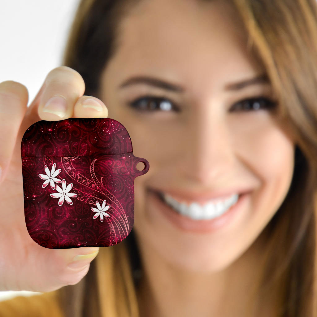 Tahiti Matarii AirPods Case Tahitian Spring Red Galaxy LT05 - Polynesian Pride