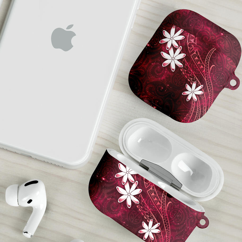 Tahiti Matarii AirPods Case Tahitian Spring Red Galaxy LT05 - Polynesian Pride