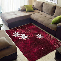 Tahiti Matarii Area Rug Tahitian Spring Red Galaxy LT05 - Polynesian Pride