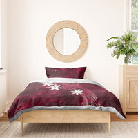 Tahiti Matarii Bedding Set Tahitian Spring Red Galaxy LT05 - Polynesian Pride
