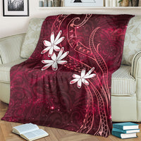 Tahiti Matarii Blanket Tahitian Spring Red Galaxy LT05 - Polynesian Pride